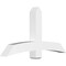 Ekena Millwork Bellingham Architectural Grade PVC Gable Bracket, 60"W x 32 1/2"H x 6"D x 6"F, 13/12 Pitch GBP060X33X0606BEL00 - alternate 1